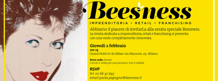 Appuntamento col Beesness – Grand Hotel et de Milan, 2 febbraio