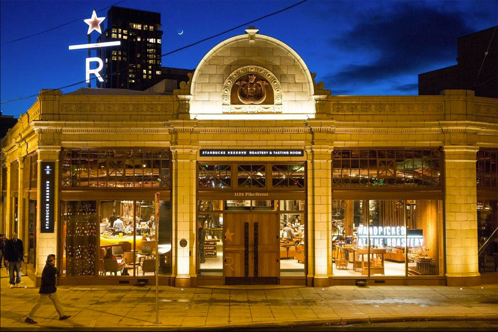 Starbucks Roastery in Seattle